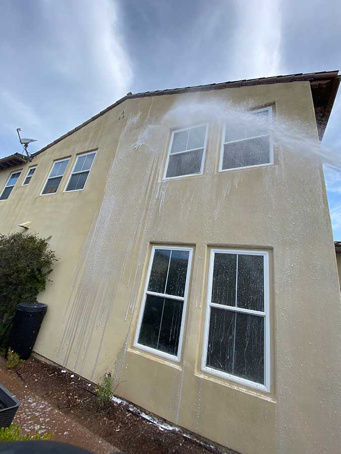 Stucco cleaning san diego