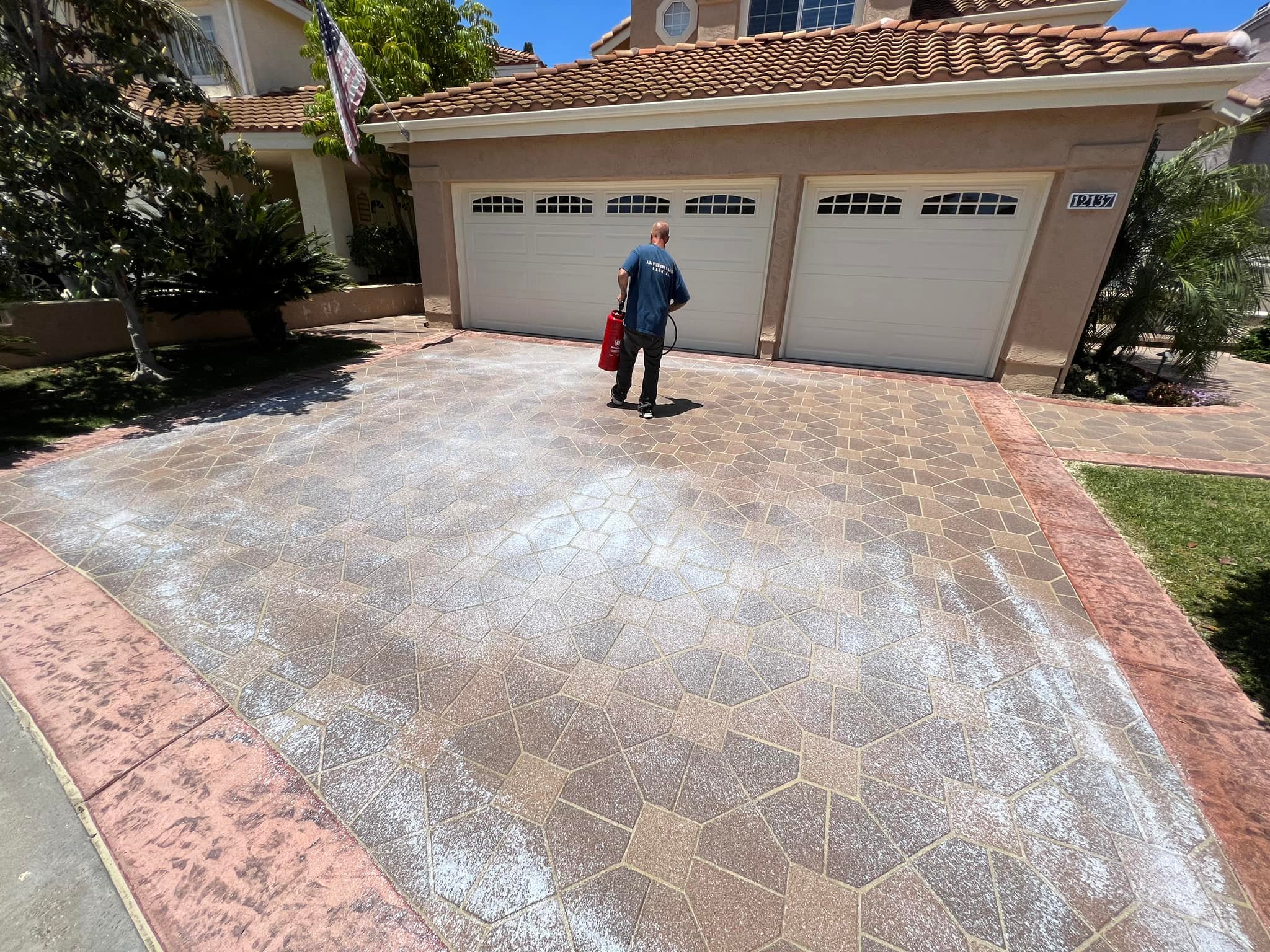 Boost curb appeal pressure washing